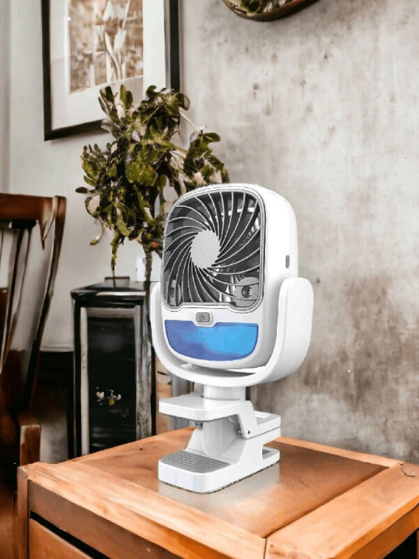 Mini Ventilador de Aire Frío 3 en 1 con Pinza